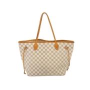 Pre-owned Canvas louis-vuitton-bags Louis Vuitton Vintage , Beige , Da...