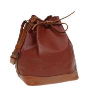 Pre-owned Leather shoulder-bags Louis Vuitton Vintage , Brown , Dames