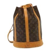 Pre-owned Canvas louis-vuitton-bags Louis Vuitton Vintage , Brown , Da...