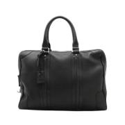 Pre-owned Leather gucci-bags Gucci Vintage , Black , Heren