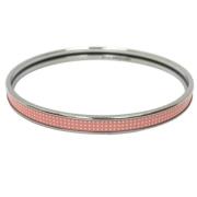 Pre-owned Metal bracelets Hermès Vintage , Pink , Dames