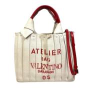 Pre-owned Fabric handbags Valentino Vintage , Beige , Dames