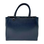 Pre-owned Leather fendi-bags Fendi Vintage , Blue , Dames