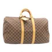 Pre-owned Canvas louis-vuitton-bags Louis Vuitton Vintage , Brown , Da...