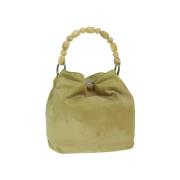 Pre-owned Nylon handbags Dior Vintage , Green , Dames