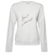 Pre-owned Cotton tops Yves Saint Laurent Vintage , White , Dames