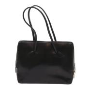 Pre-owned Leather shoulder-bags Bally Pre-owned , Black , Dames