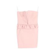 Pre-owned Wool dresses Valentino Vintage , Pink , Dames