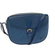 Pre-owned Leather shoulder-bags Louis Vuitton Vintage , Blue , Dames