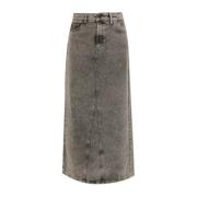 Denim rok Brendagz Gestuz , Gray , Dames