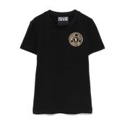 Zwarte T-shirts en Polos ***cv Versace Jeans Couture , Black , Dames