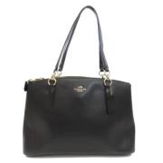 Pre-owned Plastic shoulder-bags Coach Pre-owned , Black , Dames