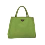 Pre-owned Nylon prada-bags Prada Vintage , Green , Dames