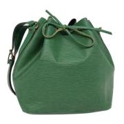 Pre-owned Leather louis-vuitton-bags Louis Vuitton Vintage , Green , D...