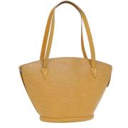 Pre-owned Leather louis-vuitton-bags Louis Vuitton Vintage , Yellow , ...