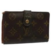 Pre-owned Canvas wallets Louis Vuitton Vintage , Brown , Dames