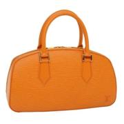 Pre-owned Leather louis-vuitton-bags Louis Vuitton Vintage , Orange , ...