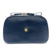 Pre-owned Leather handbags Versace Pre-owned , Blue , Dames