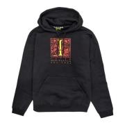 Hoodies Iuter , Black , Heren