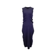 Pre-owned Wool dresses Maison Margiela Pre-owned , Blue , Dames