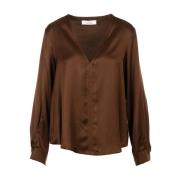 Bruin Shirt Kaos , Brown , Dames