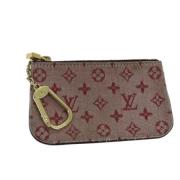 Pre-owned Canvas wallets Louis Vuitton Vintage , Red , Dames