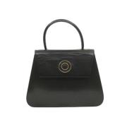 Pre-owned Leather celine-bags Celine Vintage , Black , Dames