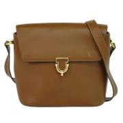 Pre-owned Leather shoulder-bags Celine Vintage , Brown , Dames