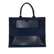 Pre-owned Mesh totes Dior Vintage , Blue , Dames