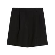 Zachte wollen Bermuda shorts Max Mara Weekend , Black , Dames