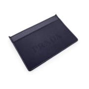 Pre-owned Leather wallets Prada Vintage , Black , Dames