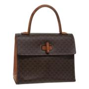 Pre-owned Leather celine-bags Celine Vintage , Brown , Dames