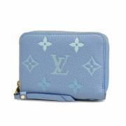 Pre-owned Fabric wallets Louis Vuitton Vintage , Blue , Dames