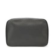 Pre-owned Leather louis-vuitton-bags Louis Vuitton Vintage , Gray , Da...