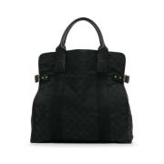 Pre-owned Canvas totes Gucci Vintage , Black , Dames