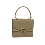 Pre-owned Canvas handbags Celine Vintage , Beige , Dames