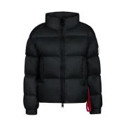 Glanzende Nylon Turku Puffer Jas Afterlabel , Black , Dames