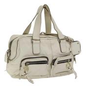 Pre-owned Leather handbags Chloé Pre-owned , Gray , Dames