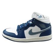 Blauwe Ozone Air Jordan 1 Mid Jordan , Blue , Heren