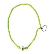 Groene kralenketting met logohanger Dolce & Gabbana , Green , Dames