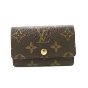 Pre-owned Fabric key-holders Louis Vuitton Vintage , Brown , Dames