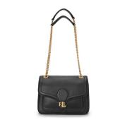 Bradley SM Schoudertas Klein Ralph Lauren , Black , Dames