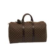 Pre-owned Canvas louis-vuitton-bags Louis Vuitton Vintage , Brown , Da...