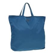 Pre-owned Nylon totes Prada Vintage , Blue , Dames