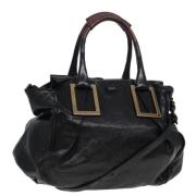 Pre-owned Leather handbags Chloé Pre-owned , Black , Dames