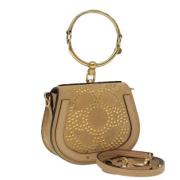 Pre-owned Suede handbags Chloé Pre-owned , Beige , Dames