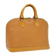 Pre-owned Leather louis-vuitton-bags Louis Vuitton Vintage , Yellow , ...