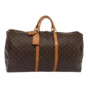 Pre-owned Canvas travel-bags Louis Vuitton Vintage , Brown , Dames