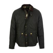 Wax Reelin Jas Barbour , Green , Heren