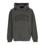 Lichtgewicht Hoodie Pigment Pirate Black Obey , Gray , Heren